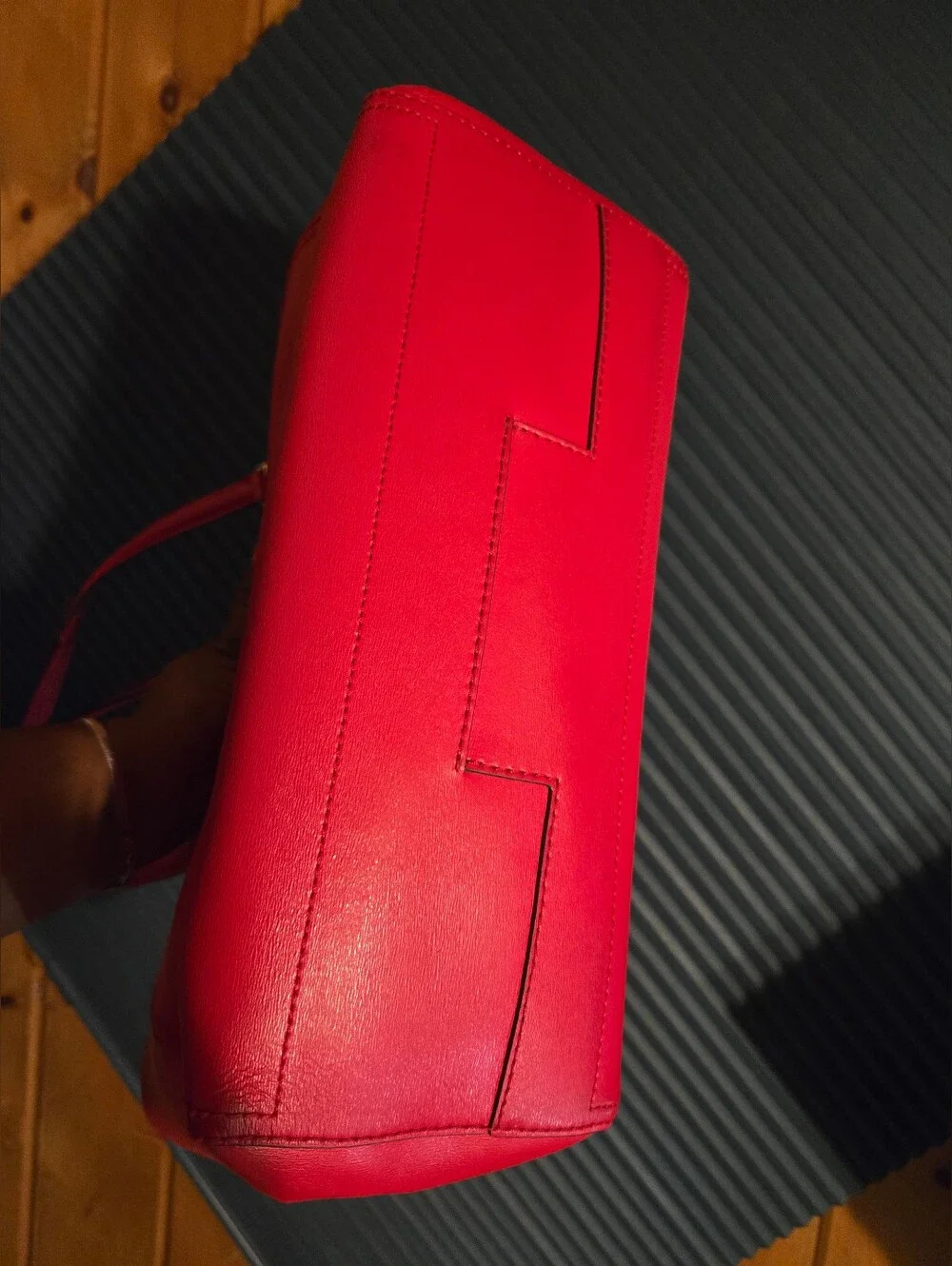 Tory Burch Small Robinson Red Tote